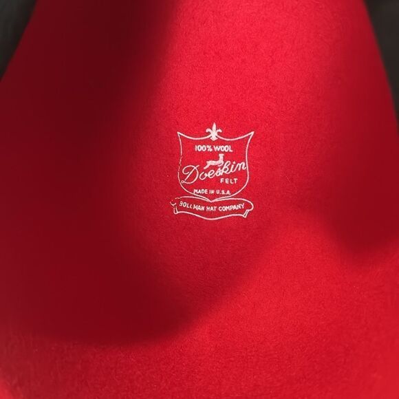 DOESKIN FELT VINTAGE HAT EAR COVER 100%WOOL - Picture 4 of 8